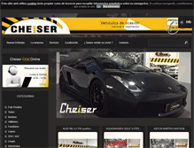 Tablet Screenshot of cheiser.com